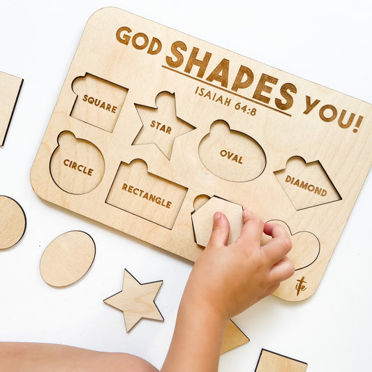 God SHAPES You Chunky Puzzle