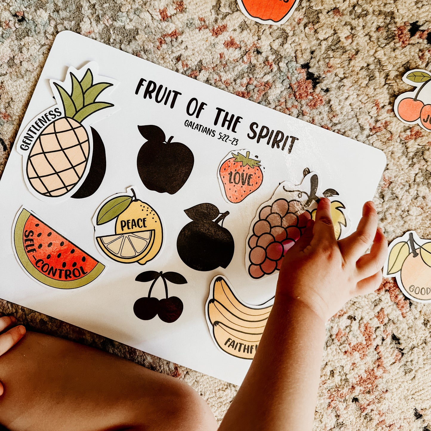Fruit of the Spirit Puzzle | Digital Download