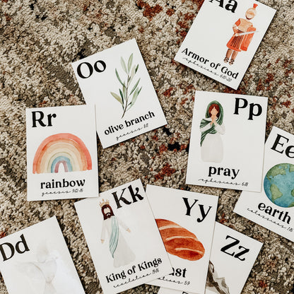 Scripture Alphabet Cards | Digital Download