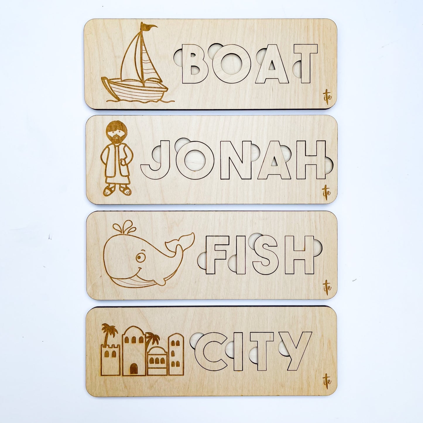 Jonah Spelling Puzzle Set